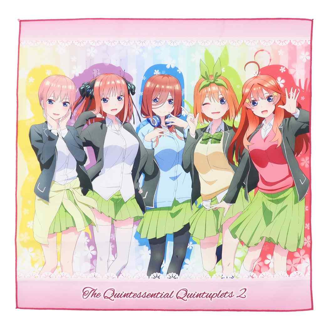 楽天市場】五等分の花嫁 マルチクロス キービジュアル アニメ 一花 二