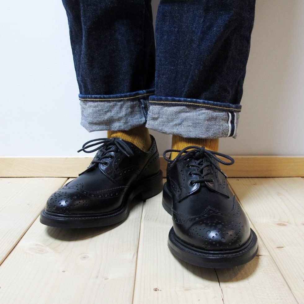 セール商品 TRICKER'S 5633 BOURTON DAINITE SOLEBLACKMADE IN ENGLAND