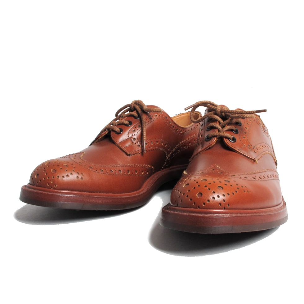 売筋』 Tricker´s トリッカーズ SANDERS ウィングチップ ブーツ 新品