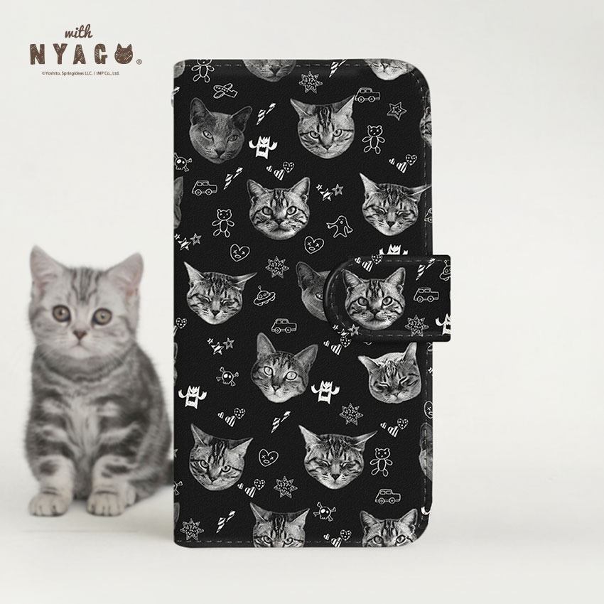 【未使用✨】革柄　ネコ柄スマホケース Amazon.co.jp: KOLO【猫と桜】iPhone 16 ケース iPhoneケース