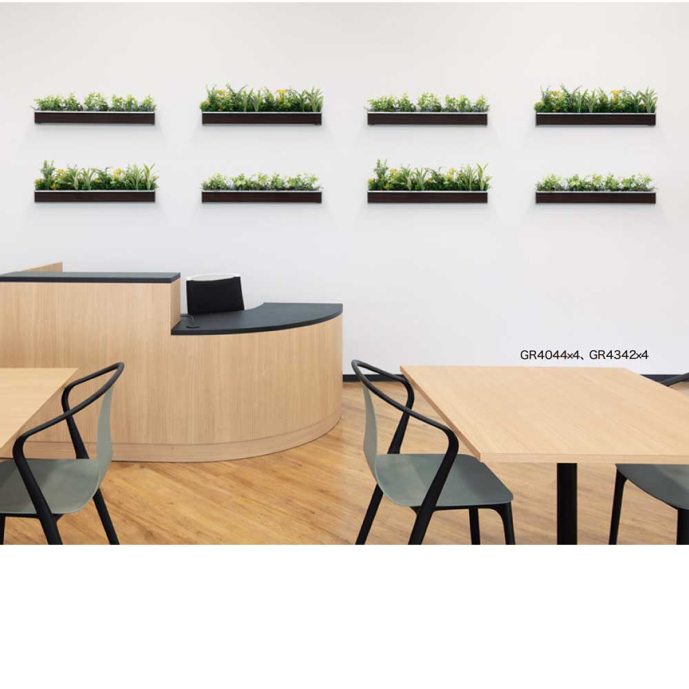 スッキリ オフィスグリーン Belk Greenmode グリーンモード ベルク 花 観葉植物 卓上ポット ラインタイプ ベルク フェイクグリーン Gr4343 オシャレ Belk デザインポット 900 0 0 人工植栽 観葉植物 送料無料 法人 国産 Now Shop 店