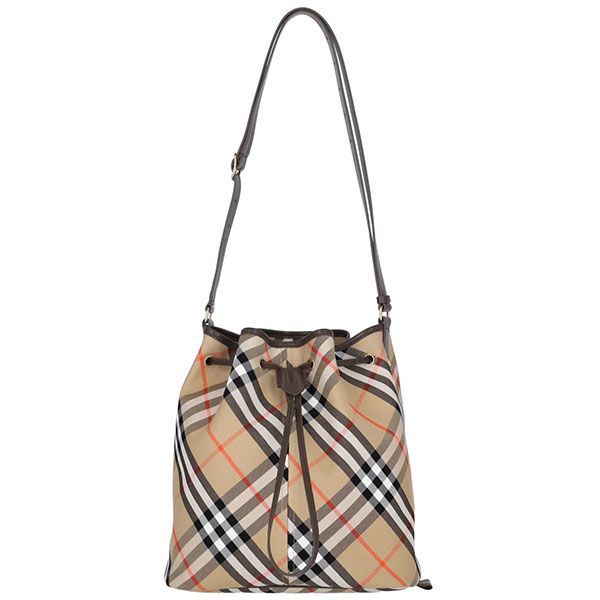 バーバリー ロンドン Burberry バッグ レディース ショルダーバッグ チェック柄 コットン かばん 鞄 【送料無料】 ブランド バーバリー正規品販売店 直営アウトレット店より直輸入
