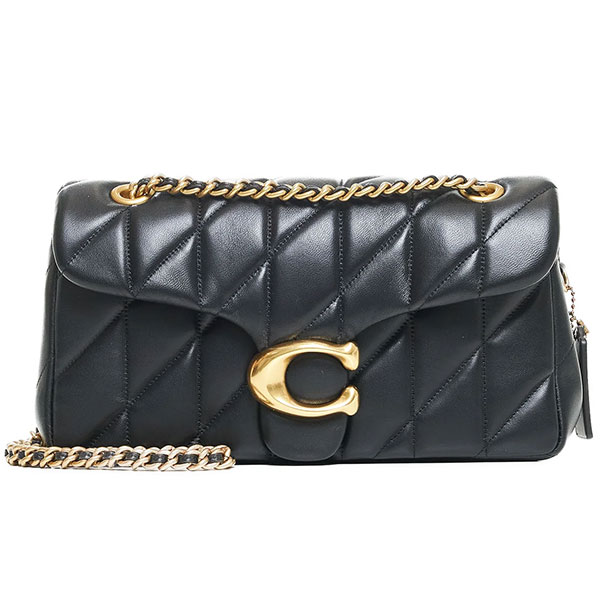 コーチ COACH バッグ レディース ショルダーバッグ 斜めがけ キルティング レザー ストライプ かばん 鞄 【送料無料】 ブランド コーチ正規品販売店 直営アウトレット店より直輸入｜ニューヨークコレクション