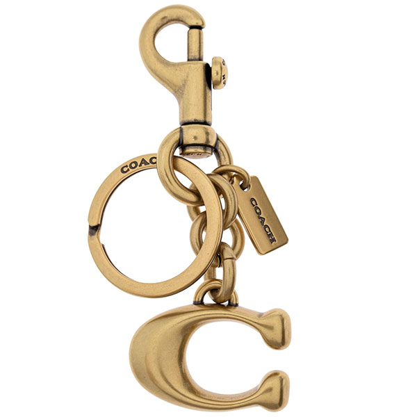 コーチ COACH キーホルダー レディース キーリング バッグチャーム ロゴ シグネチャー ナスカン付き 【送料無料】 ブランド コーチ正規品販売店 直営アウトレット店より直輸入