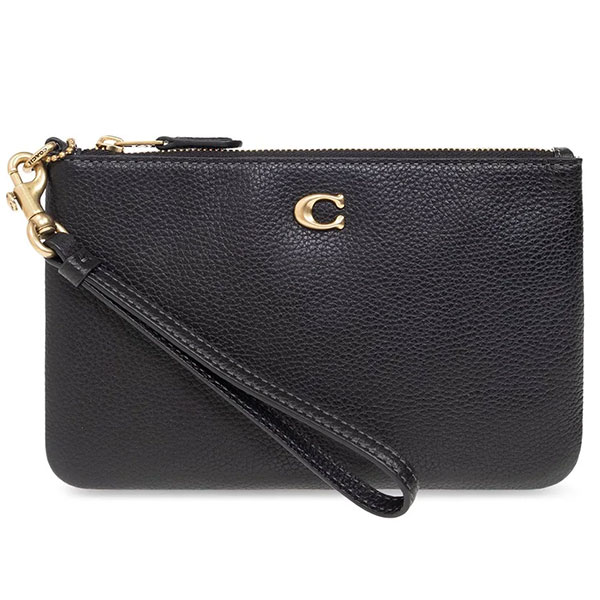 コーチ COACH ポーチ レディース 小物入れ リストレット 小銭入れ レザー 【送料無料】 ブランド コーチ正規品販売店 直営アウトレット店より直輸入