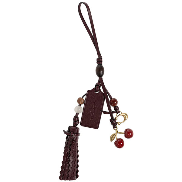 楽天市場】COACH コーチ チェリーバッグチャーム 77840 B4P1Y