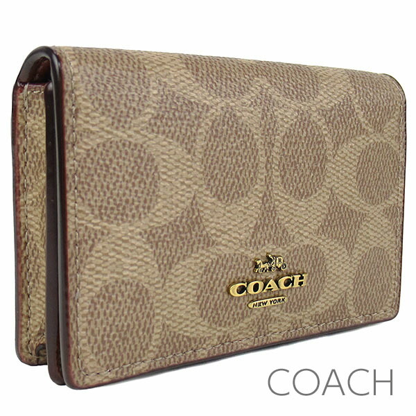 楽天市場】コーチ アウトレット 名刺入れ シグネチャー ブラウン