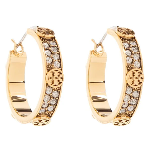 トリーバーチ Tory Burch ピアス レディース イヤリング フープピアス アクセサリー ジュエリー ロゴ 【送料無料】 ブランド トリーバーチ正規品販売店 直営アウトレット店より直輸入｜ニューヨークコレクション 32,247円