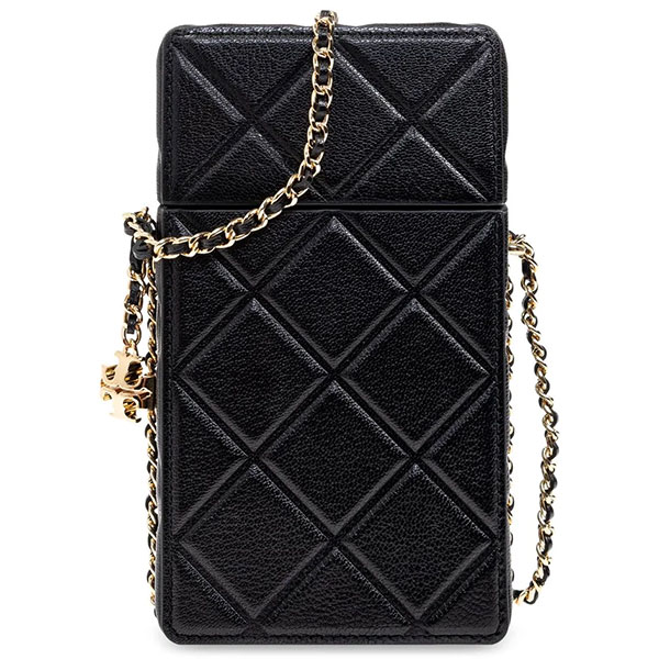 トリーバーチ Tory Burch バッグ レディース スマホショルダーバッグ 斜めがけ ポシェット スマホバッグ iPhoneケース スマホケース キルティング レザー かばん 鞄 【送料無料】 ブランド トリーバーチ正規品販売店 直営アウトレット店より直輸入