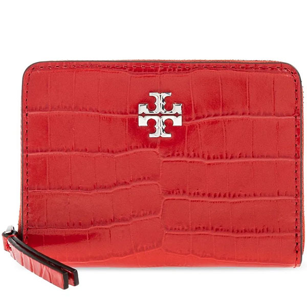 トリーバーチ Tory Burch 小銭入れ レディース カードケース コインケース クロコ調レザー ラウンドファスナー 【送料無料】 ブランド トリーバーチ正規品販売店 直営アウトレット店より直輸入