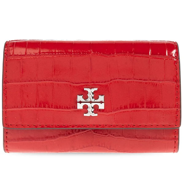 トリーバーチ Tory Burch 名刺入れ レディース カードケース クロコ調レザー 【送料無料】 ブランド トリーバーチ正規品販売店 直営アウトレット店より直輸入