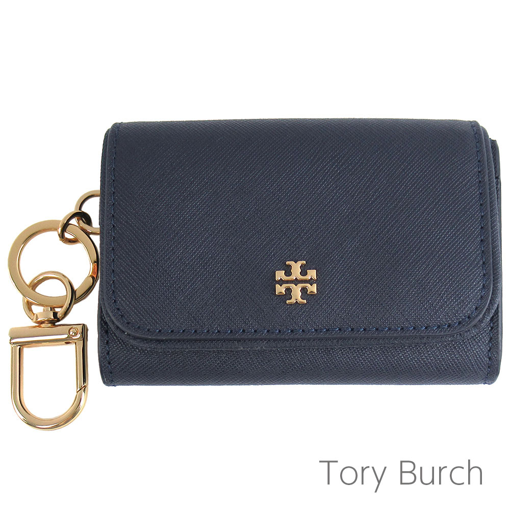 TORY BURCH ライトブルー 名刺入れ トリーバーチ カード入れ TORY BURCH ライトブルー 名刺入れ トリーバーチ カード入れ