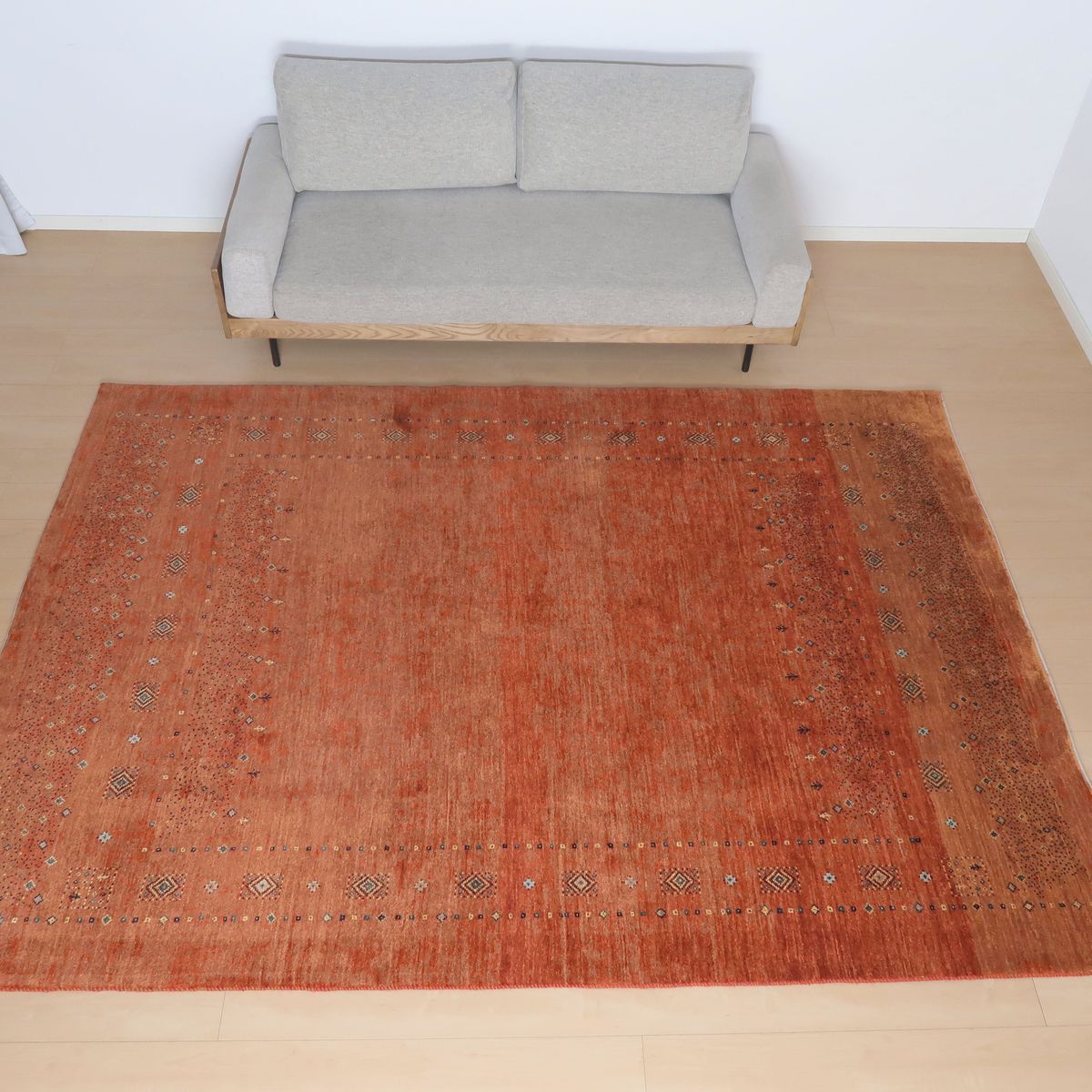 ギャッベカシュクリ ペルシャ製 288×201珊 手織り 最御前上等 生まれながら 羊毛100% 草木染 特大お座敷大きさ 今めかしい 自然的 北欧 引っ敷き 引っ敷き 引っ敷き 引っ敷き ギャベ 床暖房装置相応う 熱っぽい引っ敷き相応う (HX-32093）