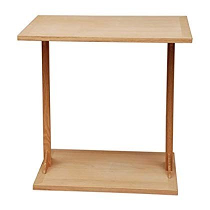 【茶道具】桐四方棚角利休好写小林幸斎作棚-6