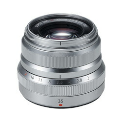 返品送料無料】 富士フイルム フジノンレンズ XF35MMF2 R WR シルバー