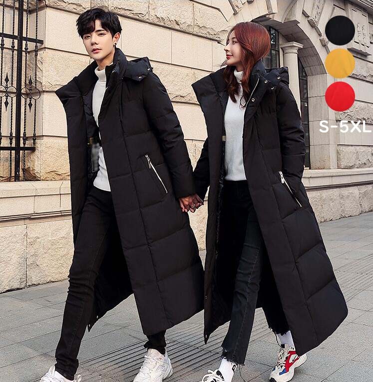 貨物輸送無料 羽毛コート メンズ ロングコート 男女兼用 ダウンジャケット ダックダウン レディース フード陪従 おひとそろい ありの実ルック 韓国風儀 秋冬 人懐っこい 見目麗しい 二人組 防寒狭衣 商業コート 非公式 冬服 防寒参着 保温 雅やか すさまじい号数 格好いい