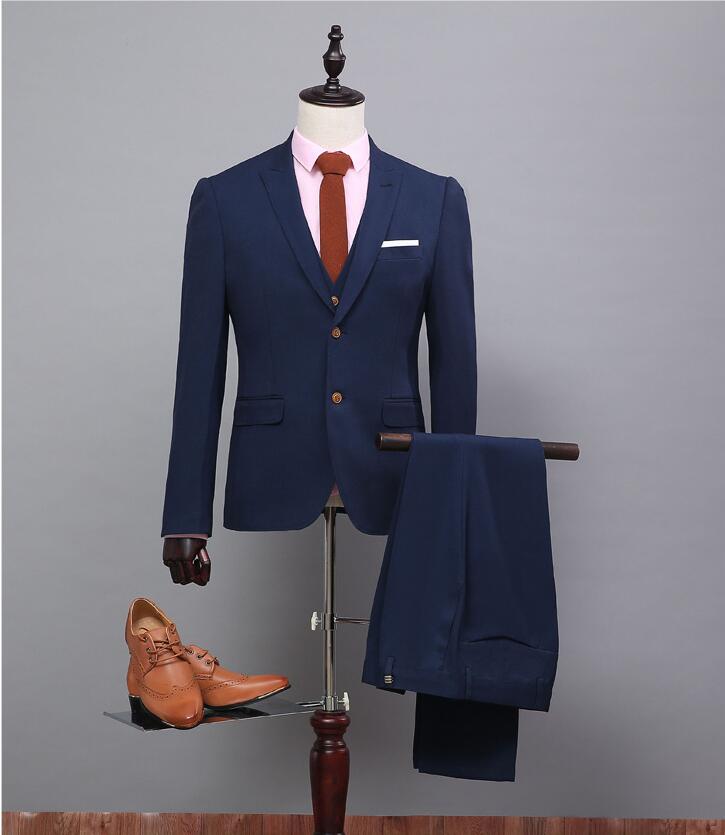 送料無料 3点セット メンズスーツ ビジネススーツ ジャケット ベスト パンツ スリーピース 春夏秋冬 スリムスーツ メンズ スーツ 通勤 フォーマルスーツ 二つボタン セットアップ 冠婚葬祭 結婚式 披露宴 二次会 パーティー 上下セット 気質優雅 カジュアル