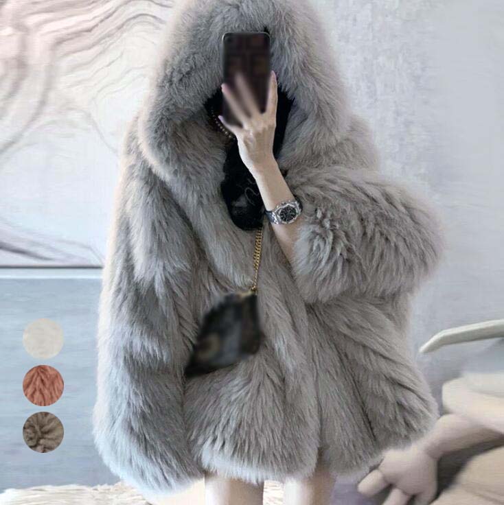 楽天市場】フェイク フォックスファー コート ショート丈 : NISHIKIYA