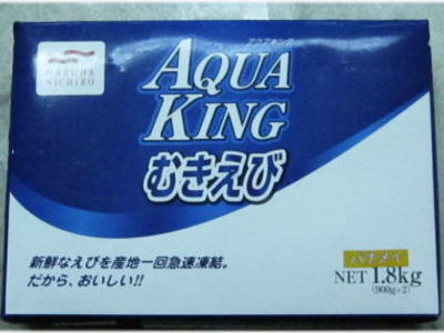 <br>【冷凍】むきバナメイエビL<br>1箱、1.8Kg前後、140～180尾前後