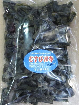 【乾物】結び昆布〈ムスビコンブ〉1パック、500g｜【築地通販】おいしいなショップ