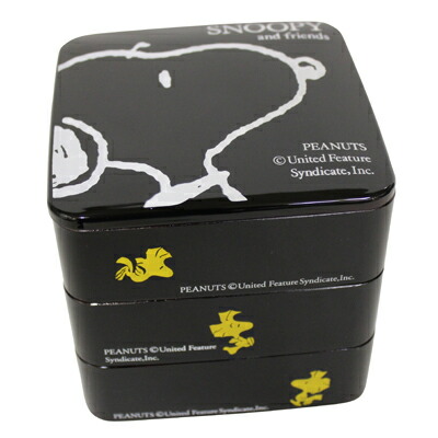 楽天市場 スヌーピー 三段重箱 和風 スヌーピー 大人 向け グッズ おかいものsnoopy 楽天市場店