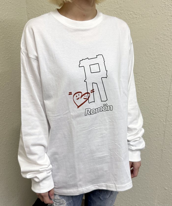 rv062  ロンT  L/T ロゴ LOGO クラシック プリント 厚手 アーバン シンプル  おしゃれ かっこいい シンプル 人気 おすすめ メンズ レディース ゆったり しっかり コットン 綿 カジュアル