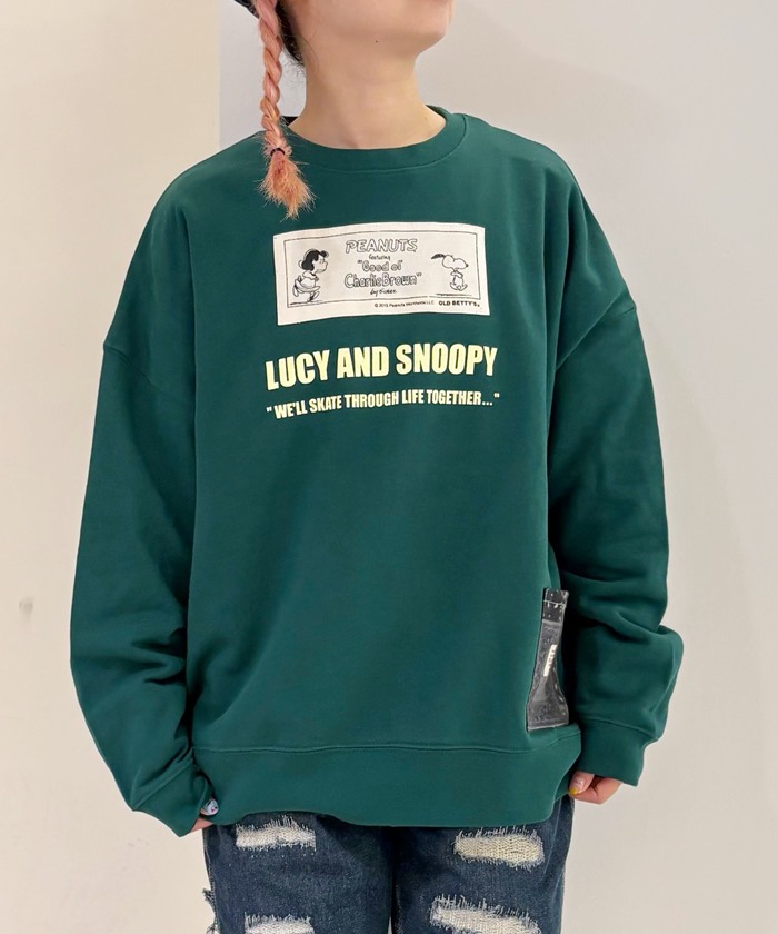 裏毛 調教師 バンダナ柄隠し おせっかい 落花生 SNOOPY PEANUTS 人となり 好いたらしい 愛くるしげ 着分かりやすい コーデ 成年者  綿100 綿織物 レディース メンズ   刷り上げる 紋章