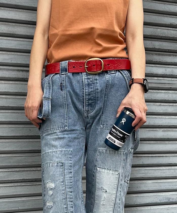 スヌーピー ベルト レザー 本革 型押し 男女兼用 レディース 大きいサイズ 太い カジュアル かわいい おしゃれ シンプル コラボ ピーナッツ PEANUTS ブラウン ブラック プレゼント ギフト 誕生日