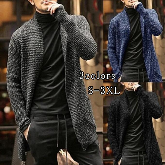 カーディガン ショールカラーニットコーディガン レディース