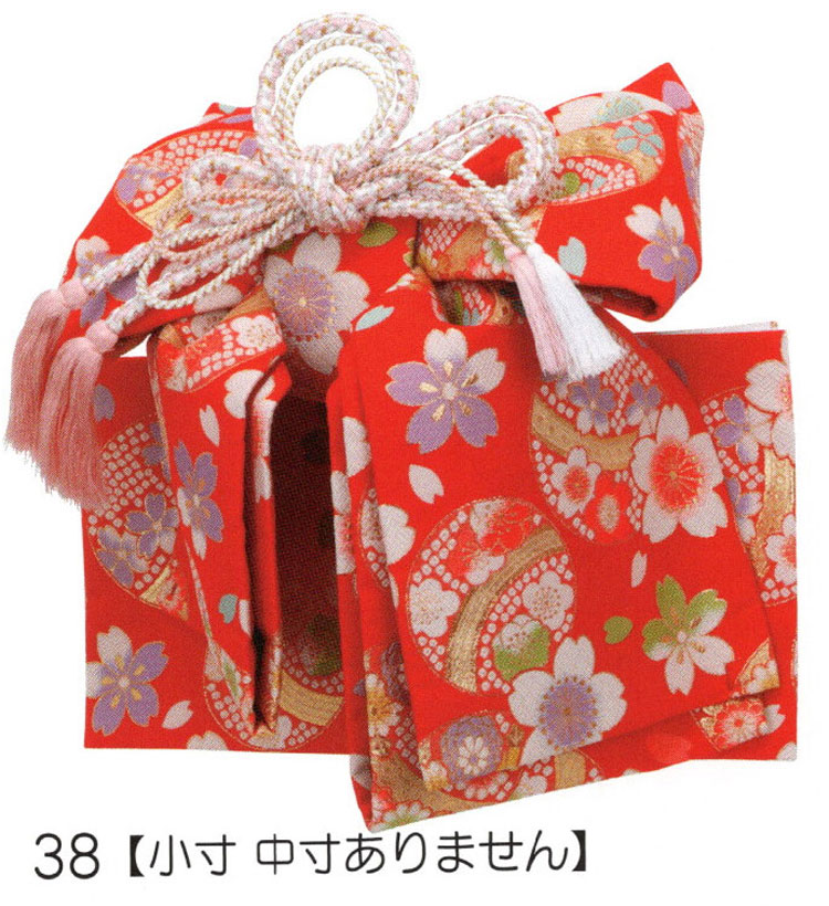 七五三 祝帯 結び帯 mis62-238 Ｌサイズ(7歳用) 大寸