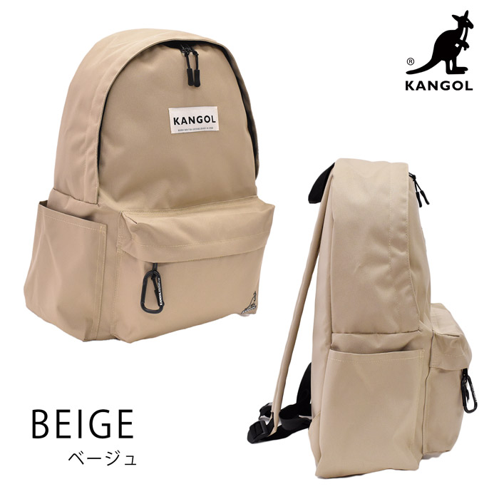 リュック リュックサック デイパック バックパック カンゴール Kangol Boxロゴ カラビナ付き メンズ レディース 大容量 ブランド おしゃれ 軽量 通勤 通学 シンプル かわいい 中学生 高校生 大学生 大人 男子 女子 Kgsa Bg Rvcconst Com