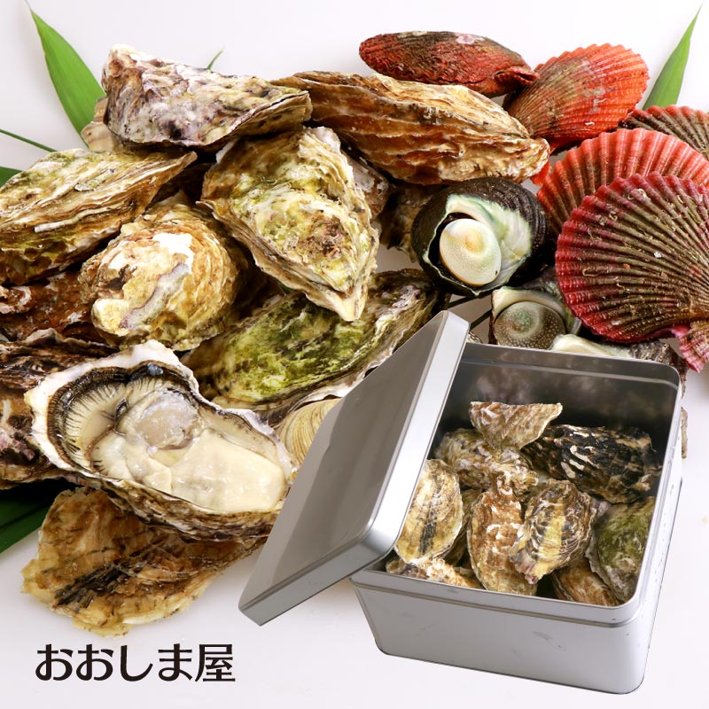 Oshimaya 1991 点数5倍的 冬天礼物美食牡蛎kaki伊势贝4种伊势志摩的