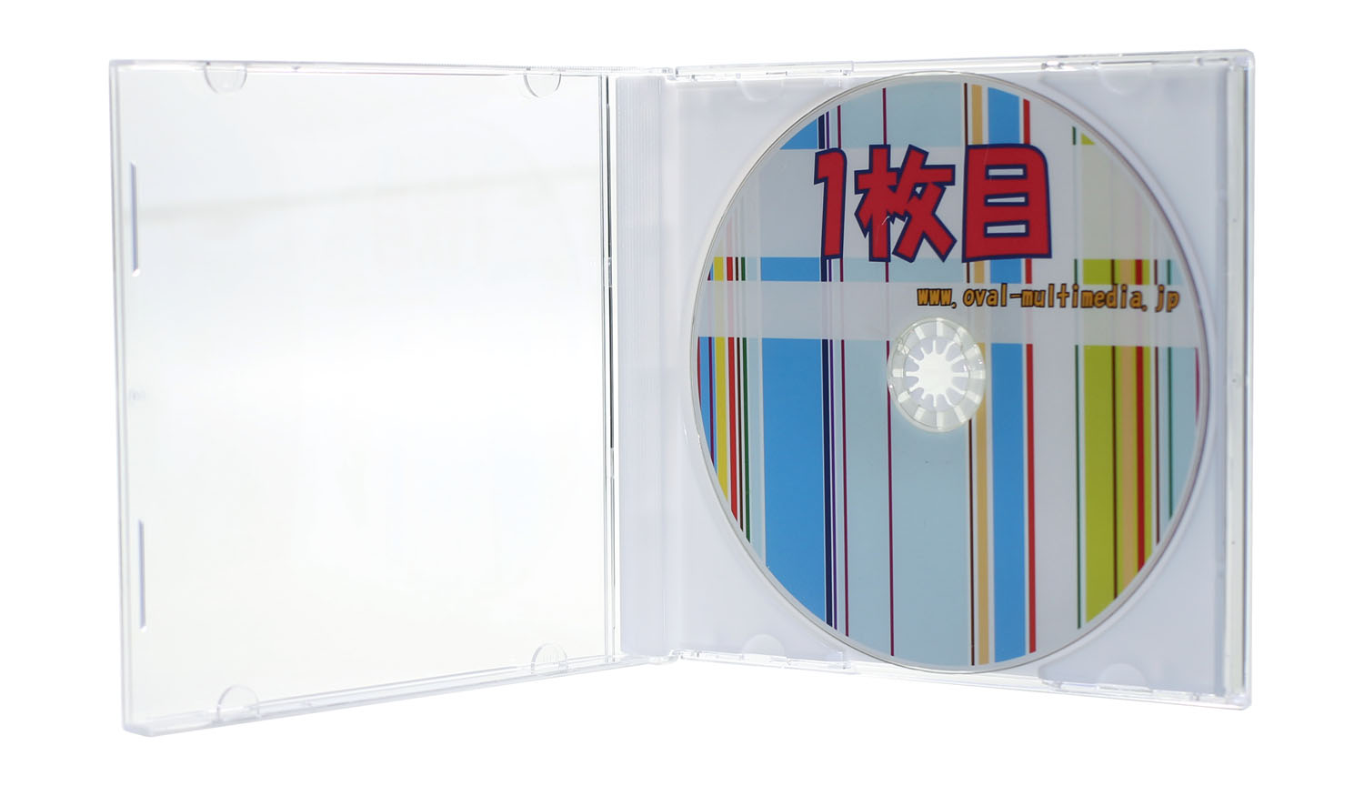 楽天市場】CDケース 10mm厚1枚収納ジュエルケースクリア 3個 CD収納