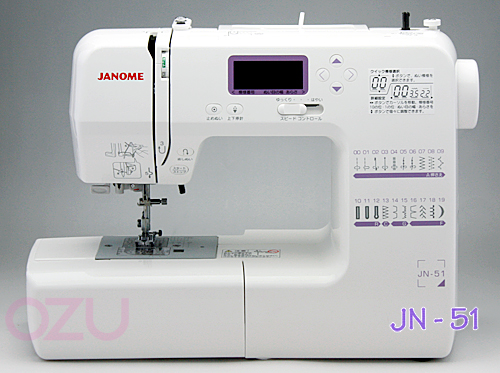 ジャノメ ミシン コンピューターミシン ジャノメミシン JN-810の+