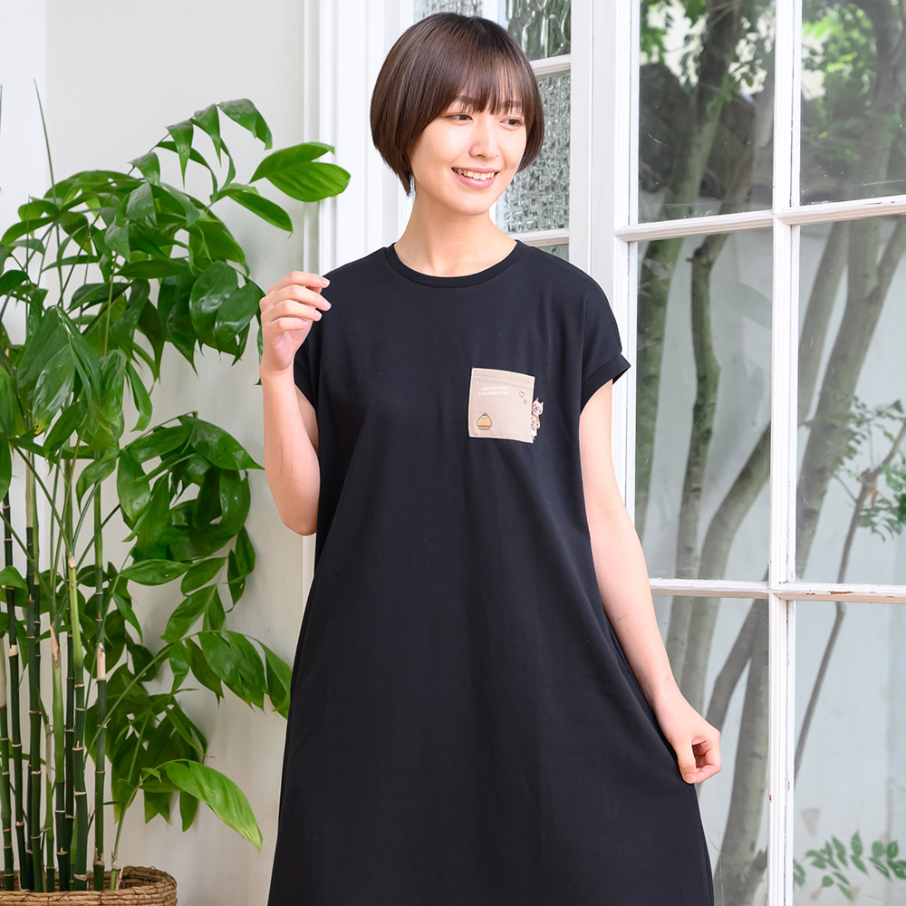 690円 誕生日プレゼント Fukufukunyanko おもしろポケットワンピース