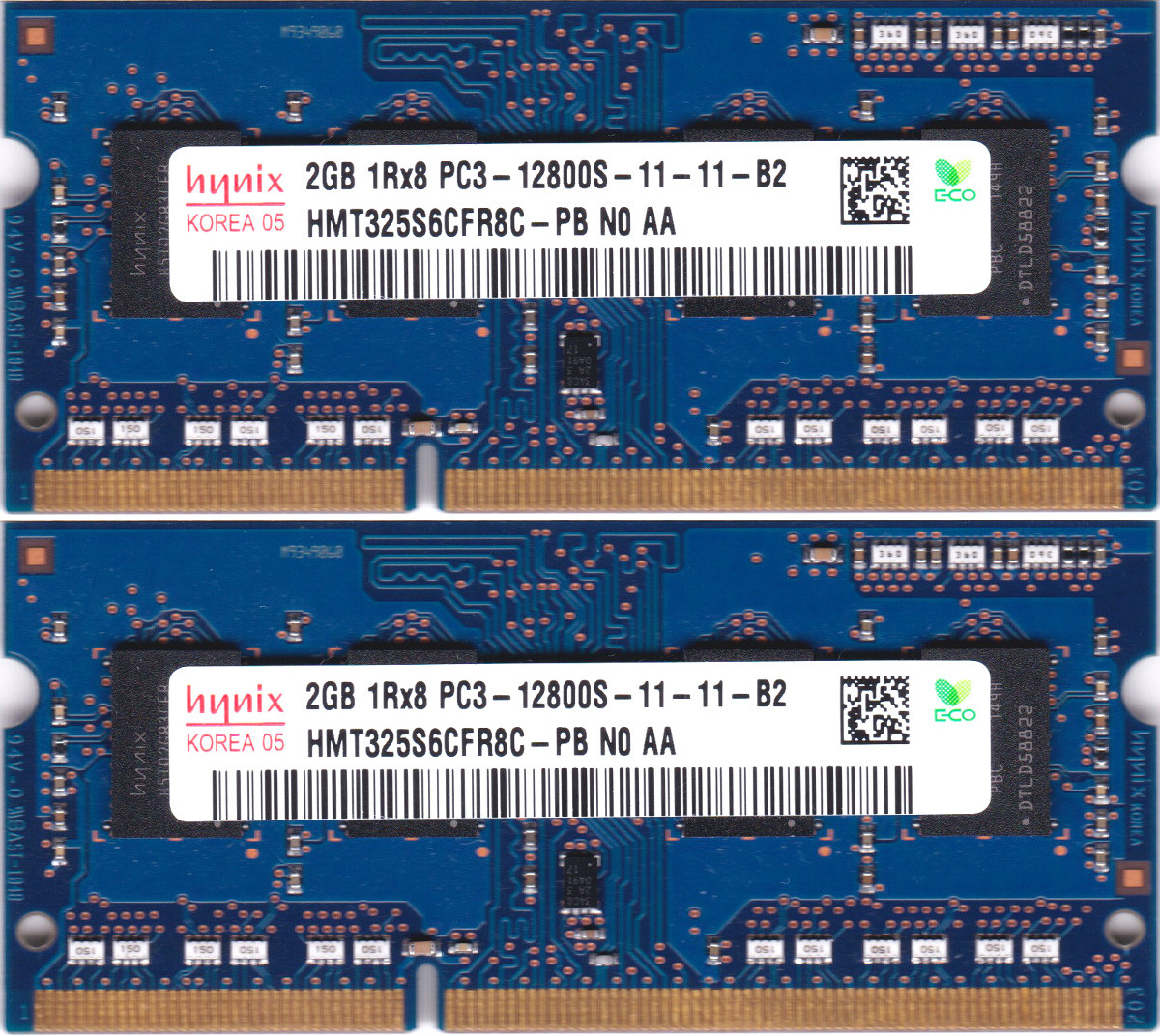 【楽天市場】【ポイント2倍】SK hynix PC3-12800S (DDR3-1600) 2GB x 2枚組み 合計4GB SO-DIMM