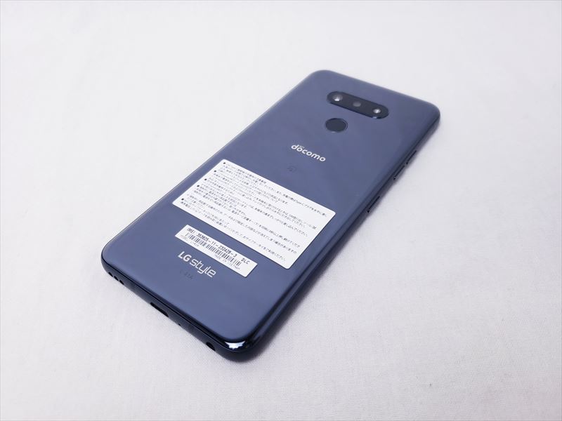 (中古) L-41A 鏡鑑黒いこと /LG style3  【 SIMFREE】、docomo