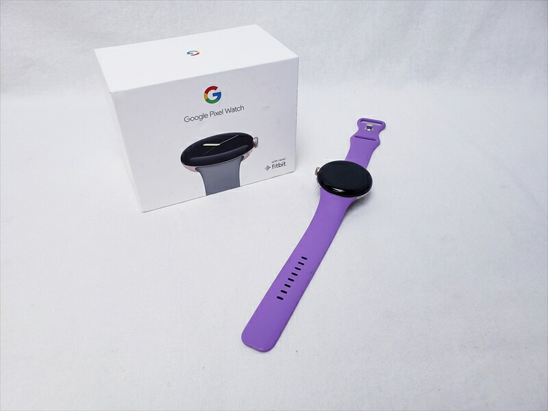 (中古) Google Pixel Watch Wi-Fi模範例 Champagne Gold入れもの/Obsidian活動的ダンス楽隊 GA04123-TW