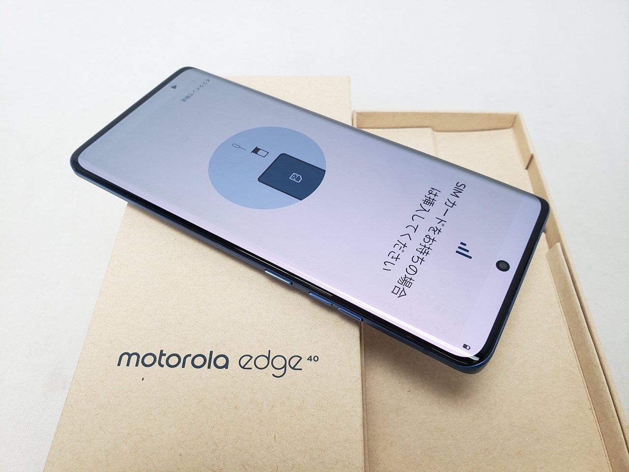 (中古) motorola edge 40 ルナブルー /PAY50002JP 【国内版 SIMFREE】、SIMフリー|PCワンズ