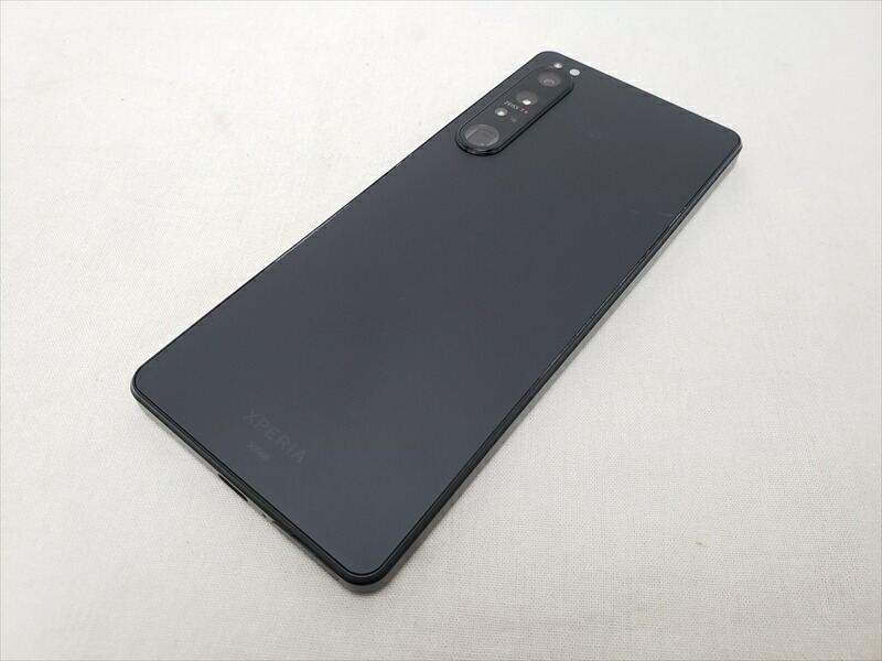 (中古) SOG06 ブラック /Xperia1 IV 【 SIMFREE】、au