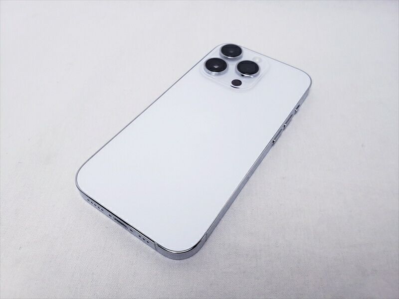 (中古) iPhone14 Pro 256GB しろがね色 /MQ0Y3J/A 【版 SIMFREE】、docomo