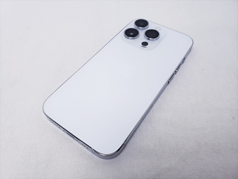 (中古) iPhone14 Pro 256GB しろがね色 /MQ0Y3J/A 【版 SIMFREE】、docomo