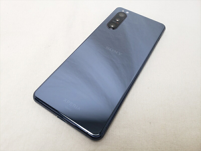 (中古) SOG02 ブルー /Xperia 5 II 【SIMロック解除品】、au|PCワンズ