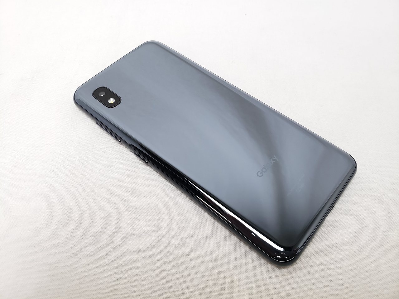 (中古) Galaxy A21 ブラック /SCV49SKU 【 SIMFREE】、UQ