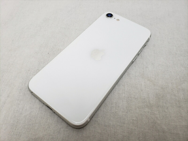 (中古) iPhoneSE （第2時人） 128GB 白いこと /MHGU3J/A  【SIM鍵を掛ける取り消す品】、softbank タブレットPC本体-スマートフォン・タブレット