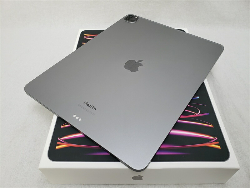 (中古) iPad Pro 12.9in 第6時人 Wi-Fi 128GB 空白文字薄墨色  /MNXP3J/A