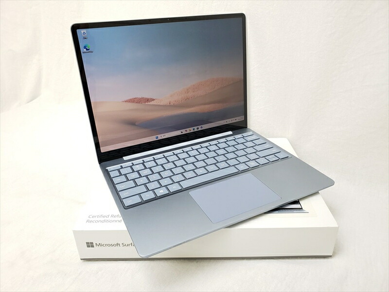 (中古) Surface Laptop Go （i5-1035G1/8GB/128GB） 1ZZ-00002 内燃機関青碧