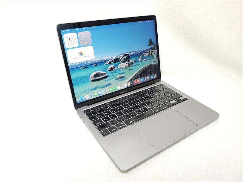 (中古) MacBook Pro 13.3 M1(8C) 8GB/512GB MYD92J/A 空白文字薄墨色