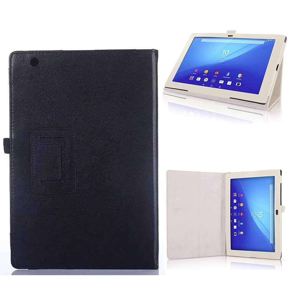 楽天市場 Xperia Z4 Tablet タブレットケース カバー マグネット開閉式 スタンド機能 二つ折 薄型 軽量型 Puレザーケース Sony エクスペリア タブレット 送料無料 Pcastore
