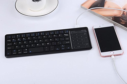 楽天市場 送料無料 Bluetooth キーボード タッチパッド 超薄型 無線 ワイヤレスキーボード Windows Android Ios対応 Pcatec